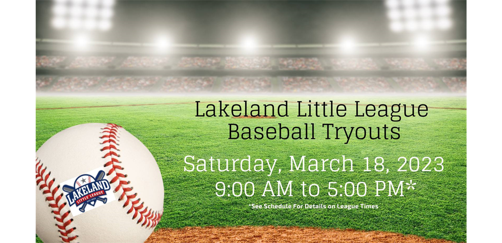 2023 Baseball Tryouts