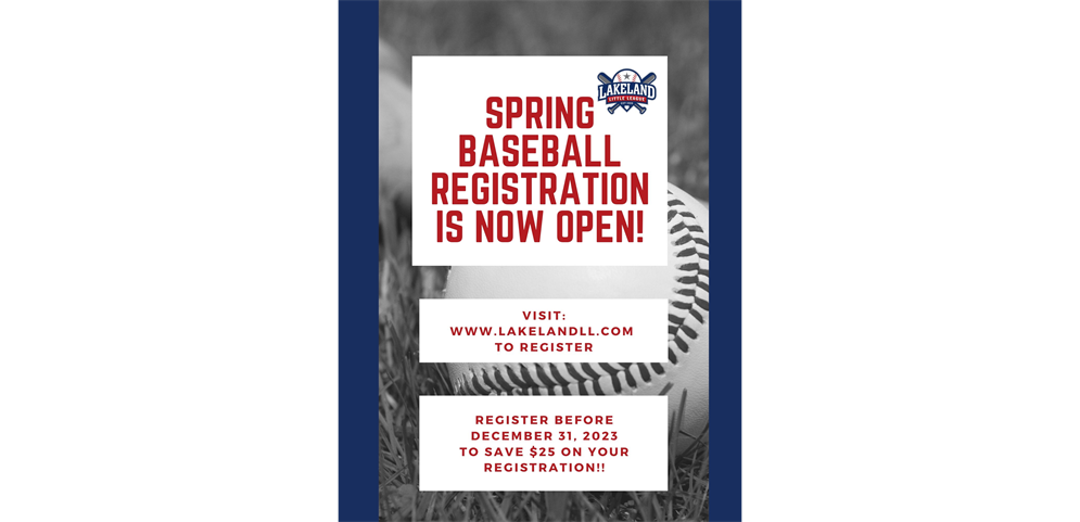 Registration is OPEN