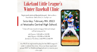 2023 Winter Baseball Clinic